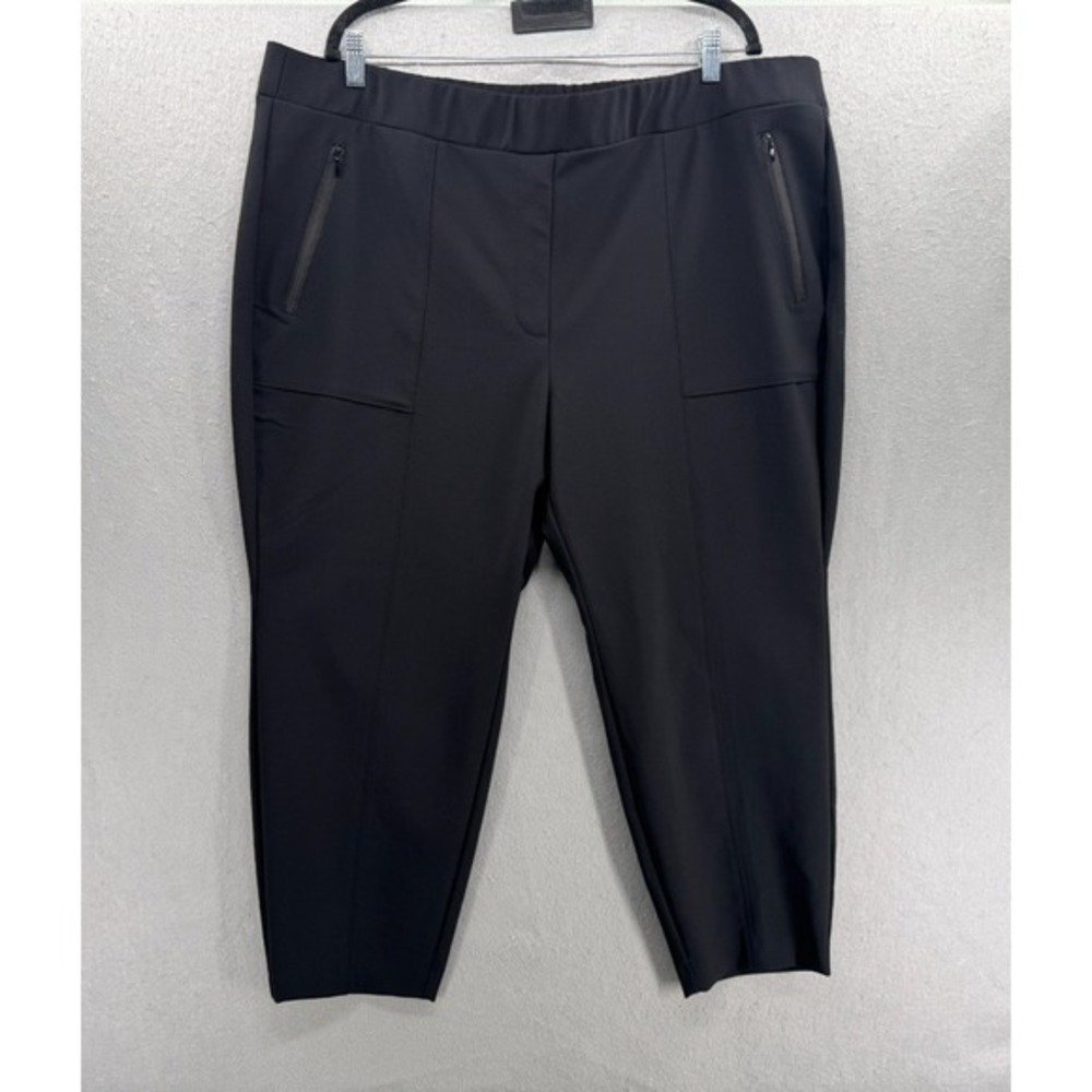 Lane Bryant Pants Womens 24P On The Go Ankle Mid Rise Comfy Office Sporty NWT